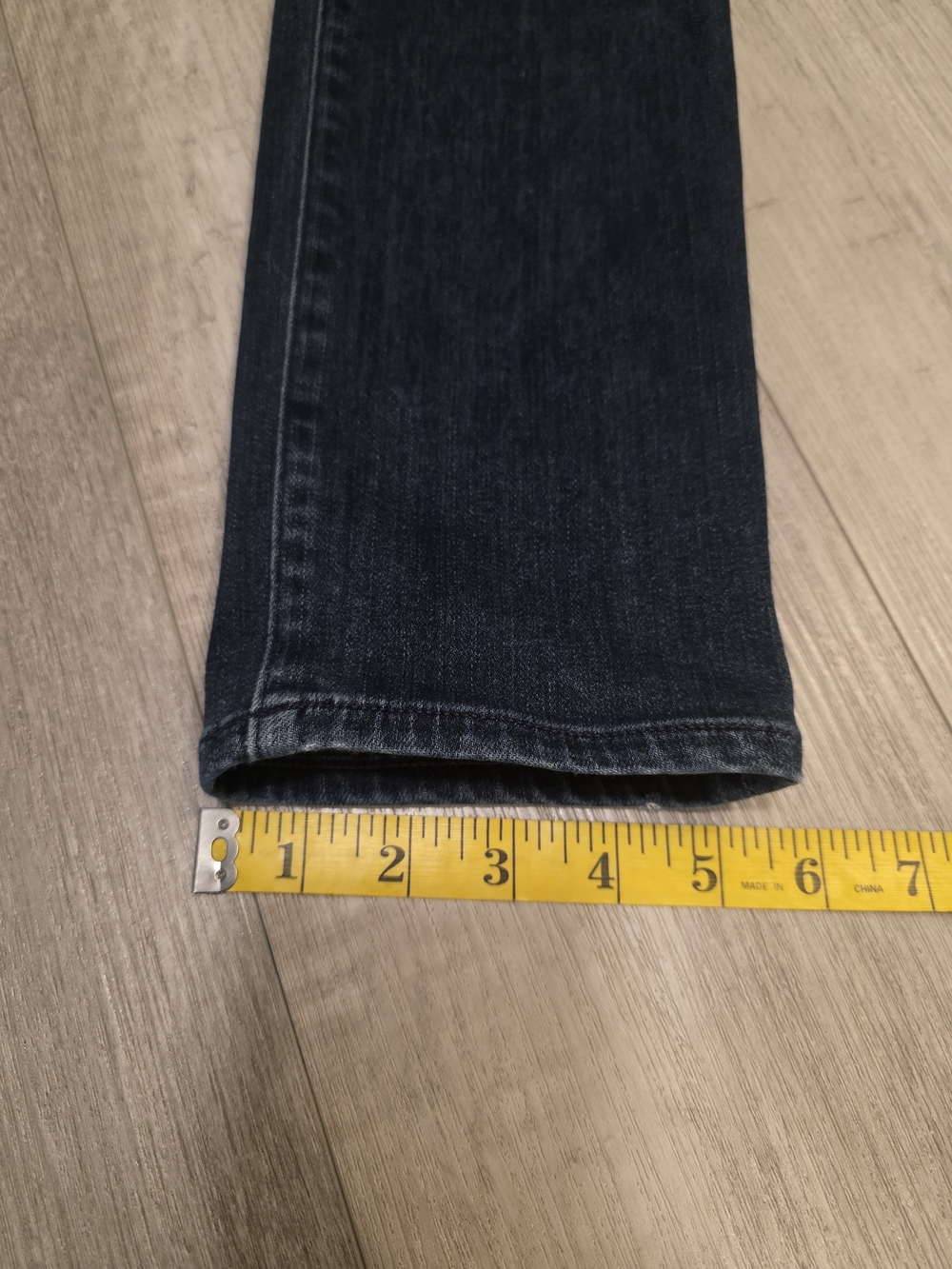 AGOLDE Camille Skinny Jeans Size 28 Dark Wash Stretch Denim Designer USA - Picture 10 of 14
